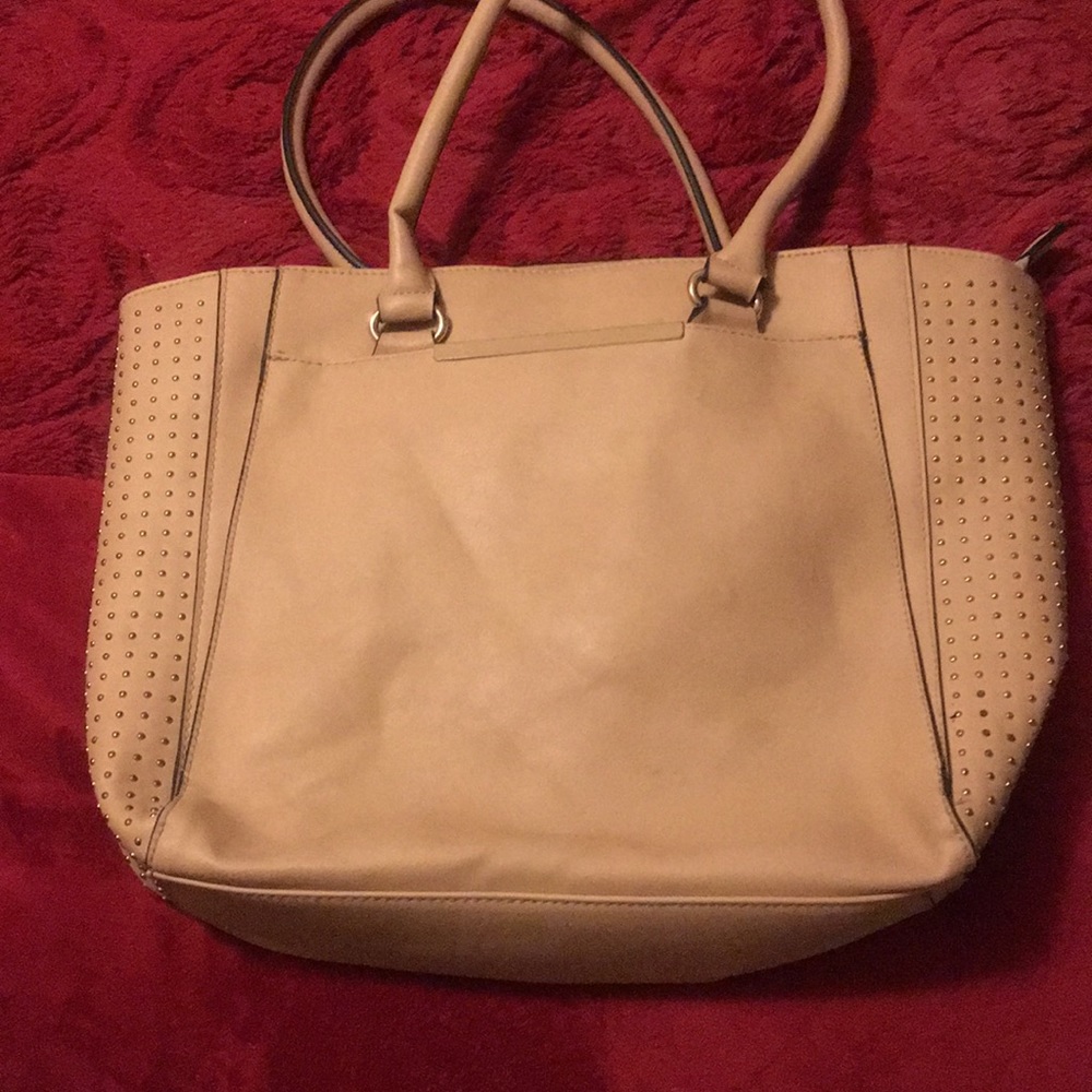 tan purse